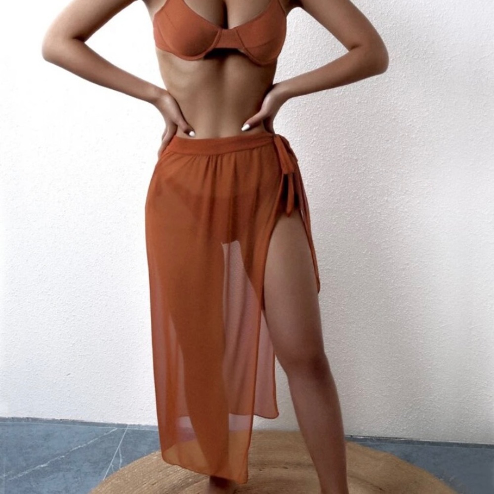 Shein bikini and beach skirt